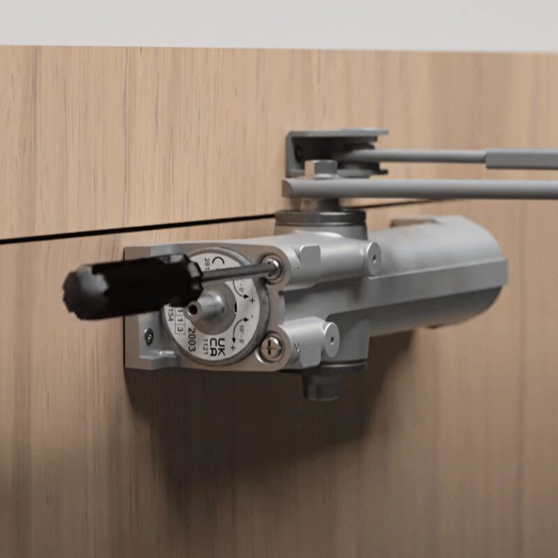 Briton 2003 Installation - Door Mount Pull (Fig1)