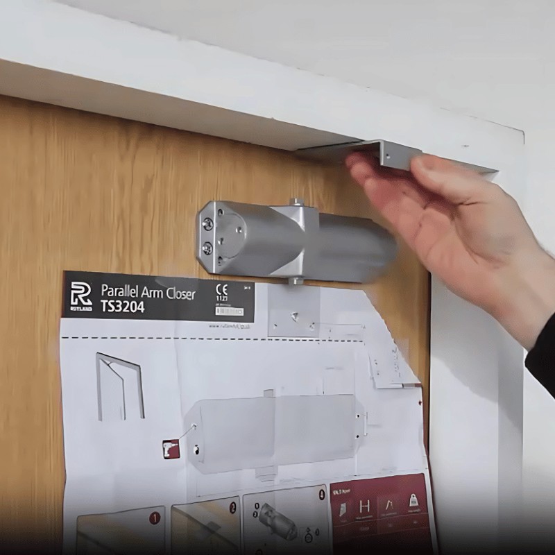 Rutland TS3204 Installation - Push Side