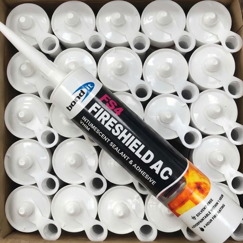 Bond It FS4 Fireshield AC Intumescent Acrylic Sealant (Pack of 25)