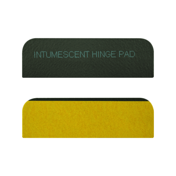 Intumescent Hinge Pads Radius Fire Seals Direct