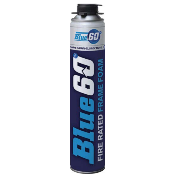 Blue 60 fire rated frame foam