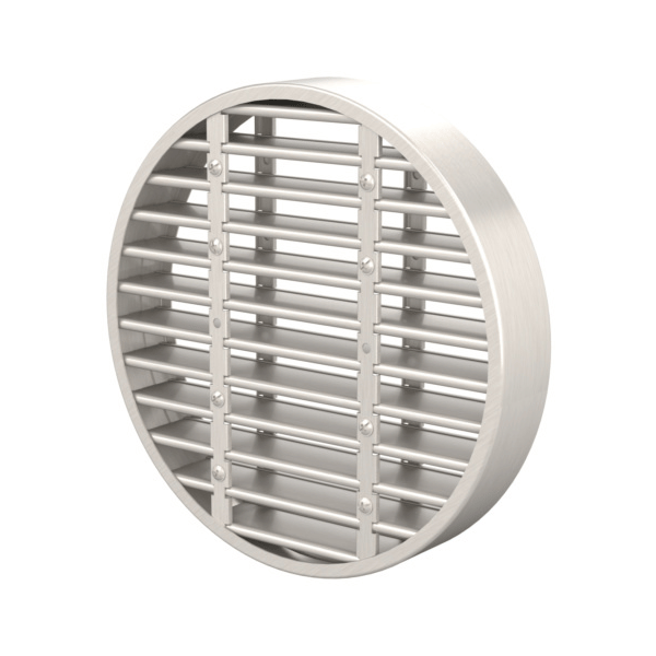 circular intumescent grille