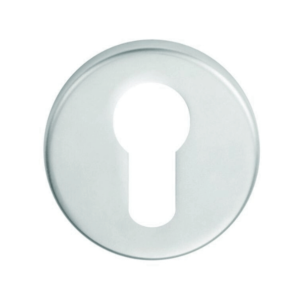 Stainless steel fire door escutcheon