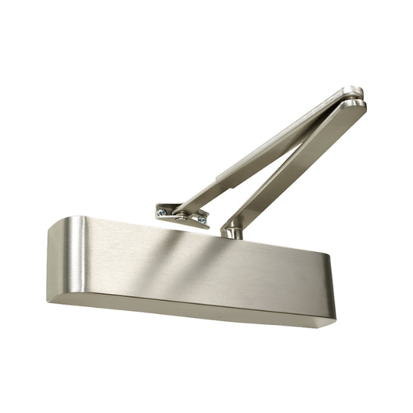 Satin Nickel Rutland TS5204 door closer with cover