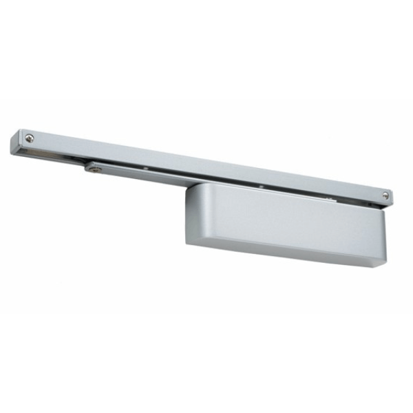 Silver Rutland TS11204 cam action door closer with cover