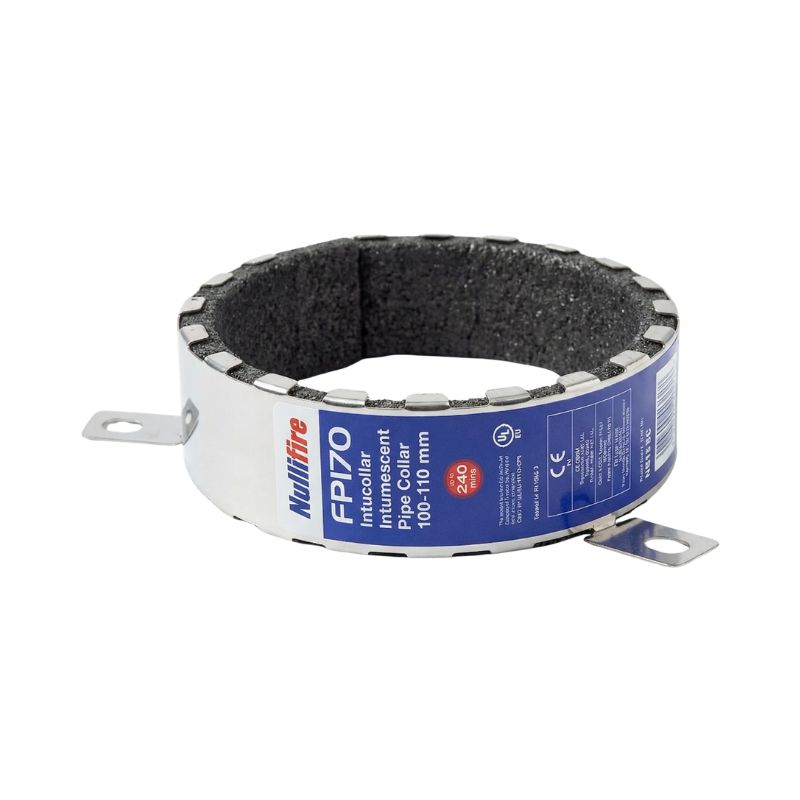 Quelfire QWR Intumescent Pipe Collar - 82mm 4hr - Fire Seals Direct