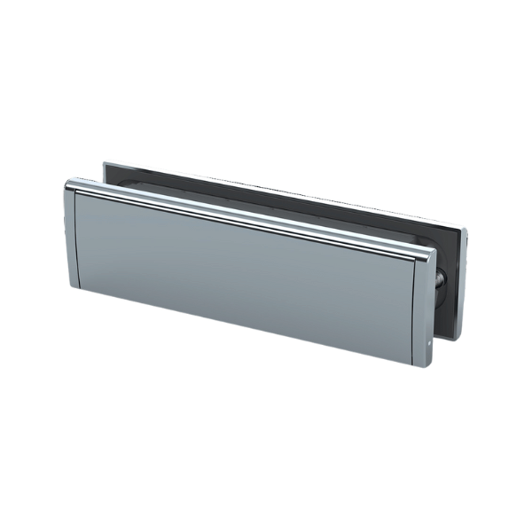 rutland letterplate satin nickel plate