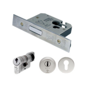 Easi-T euro profile BS cylinder and thumbturn sashlock