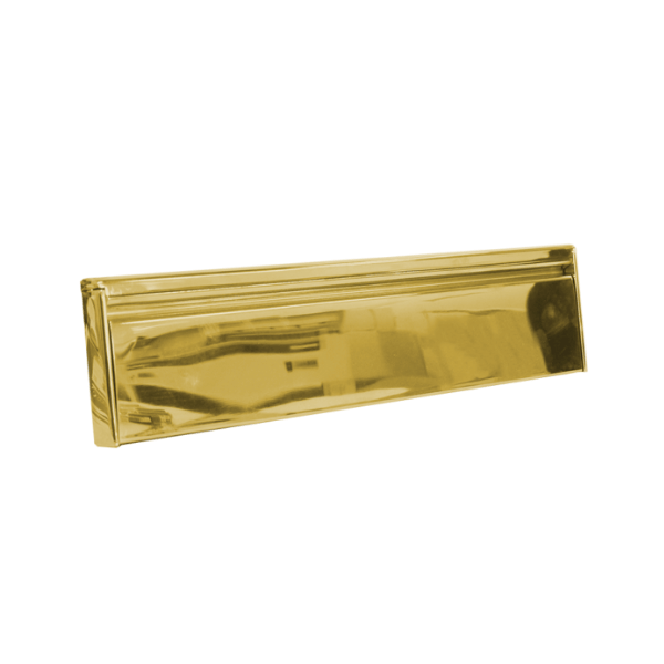 UAP external letterplate in gold