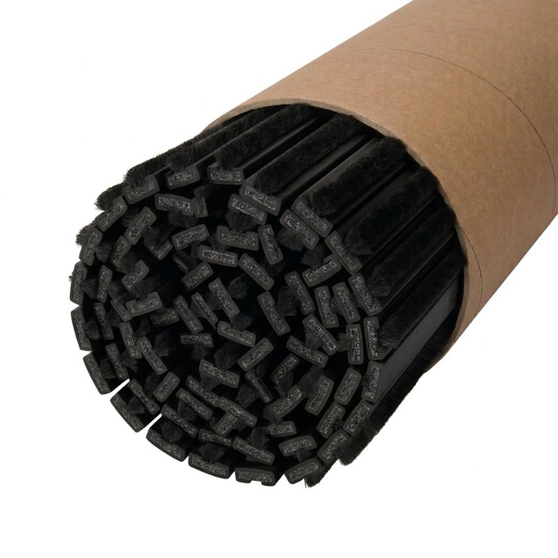 fire and smoke intumescent strip 10mm in black tube