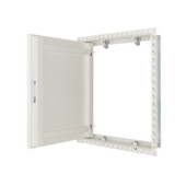 flipfix plasterboard access panel with door open