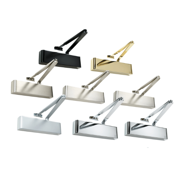 Rutland TS9206 door closer finishes