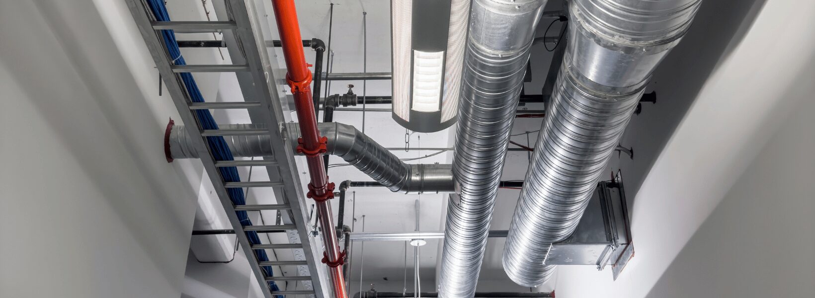 Pipes going through walls
