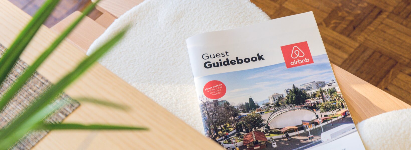 Airbnb guest guidebook