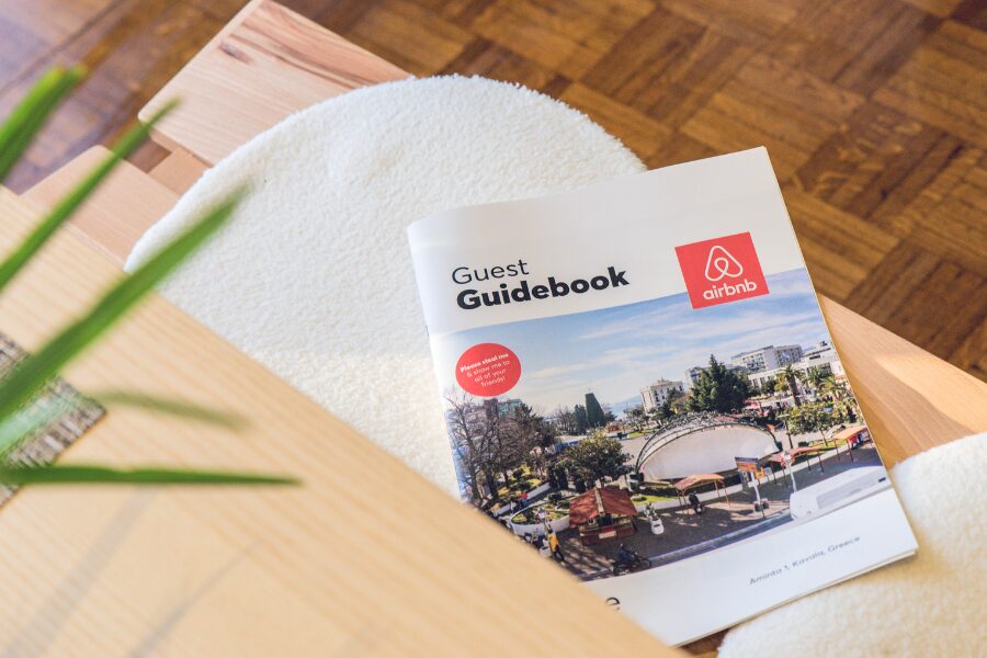 Airbnb guest guidebook