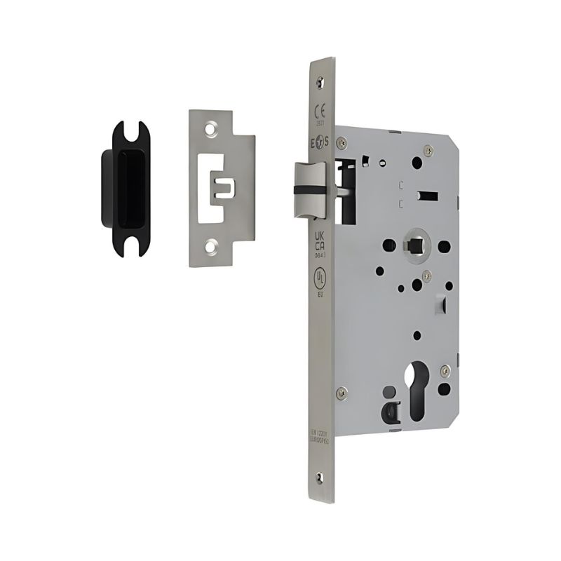 Eurospec 60mm DIN Euro Deadlock - FireSealsDirect