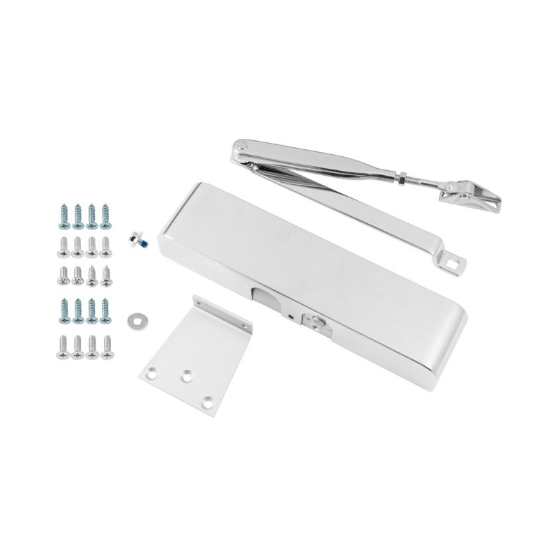 Eclipse 83 Door Closer Polished Chrome