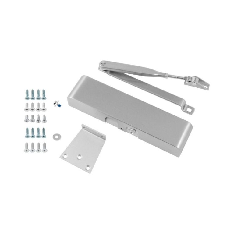 Eclipse 83 Door Closer Polished Chrome - FireSealsDirect