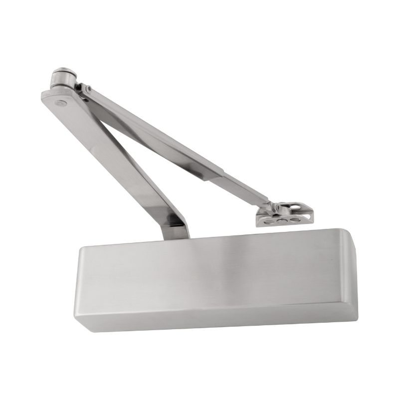 Eclipse 93 Fire Door Closer Satin Nickel