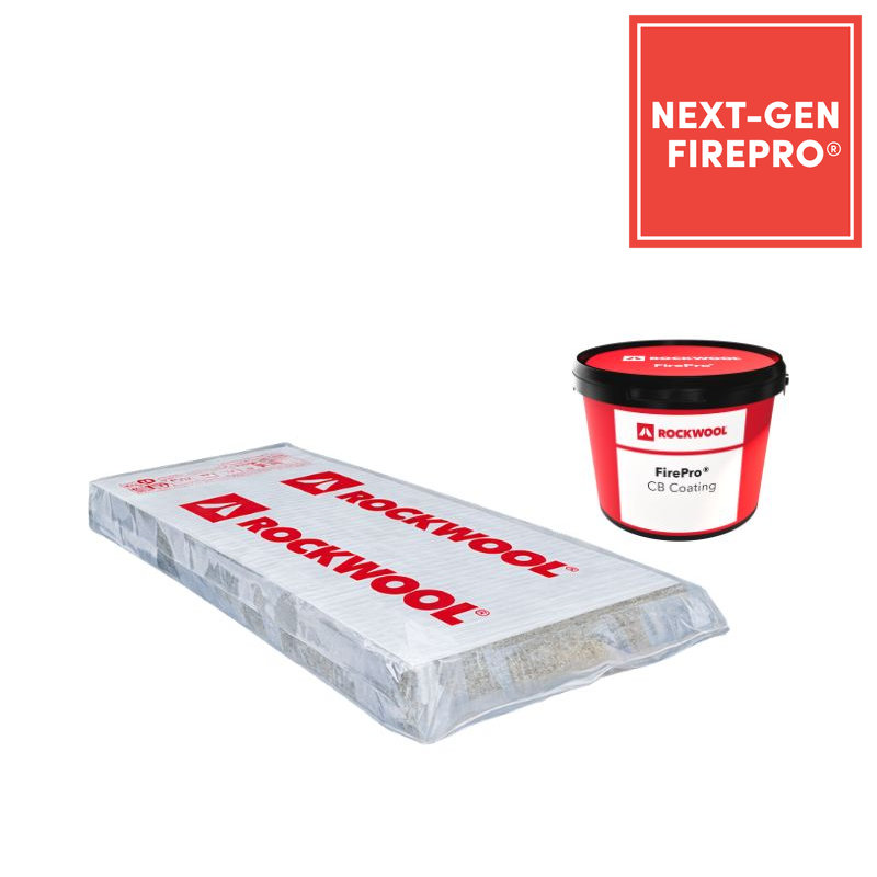 Rockwool Fire Batt with Ablative Coating