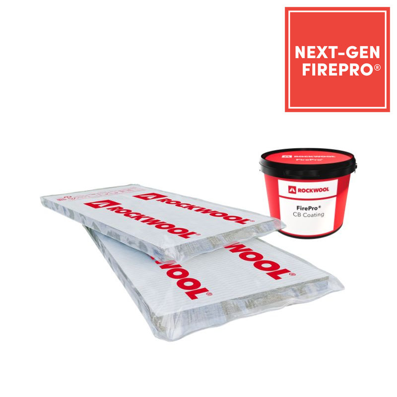 Rockwool Fire Batt with Ablative Coating