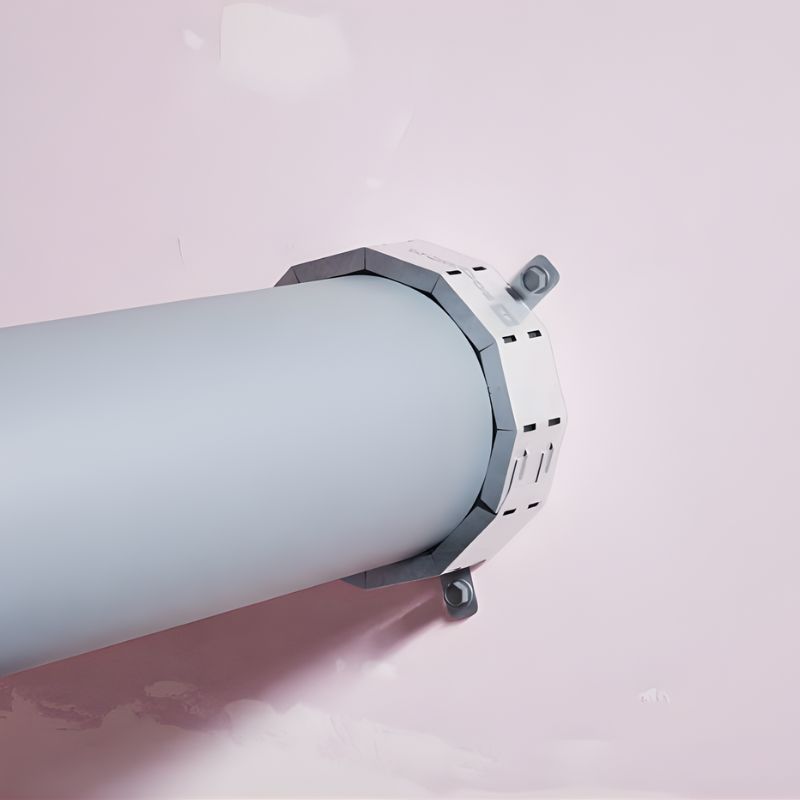 Rockwool Pipe Collar Around Pipe