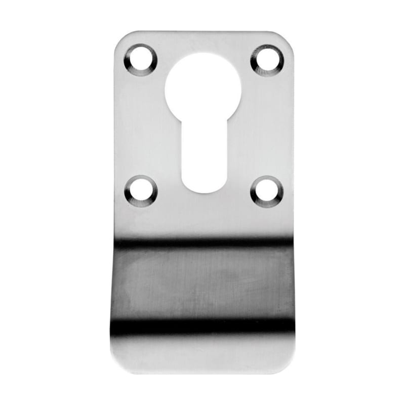 Carlisle Brass Euro Profile Cylinder Pull - 78mm x 44mm - Satin Stainless Steel