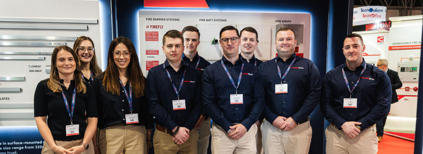 FSE 2026 FireSealsDirect team at The Fire Safety Event