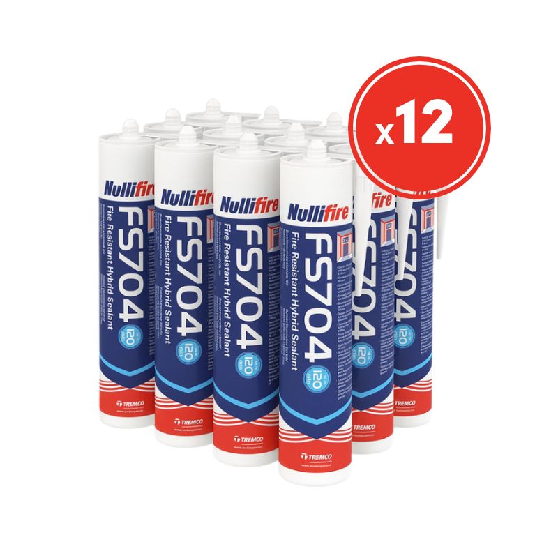 Nullifire FS704 Fire Resistant Hybrid Sealant (Pack of 12)