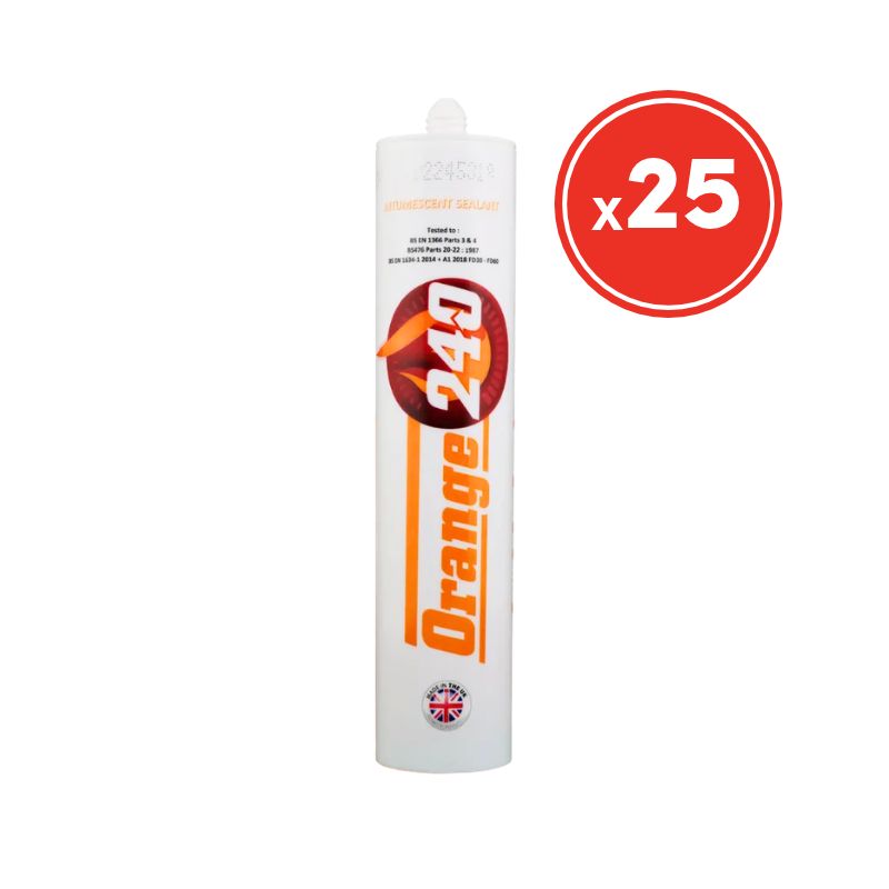 orange 240 intumescent acrylic sealant