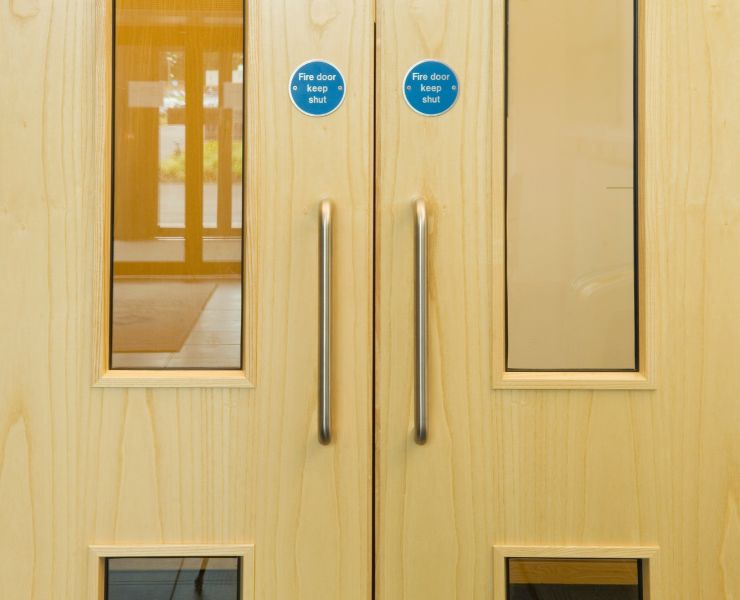 fire doors in buildings in the UK